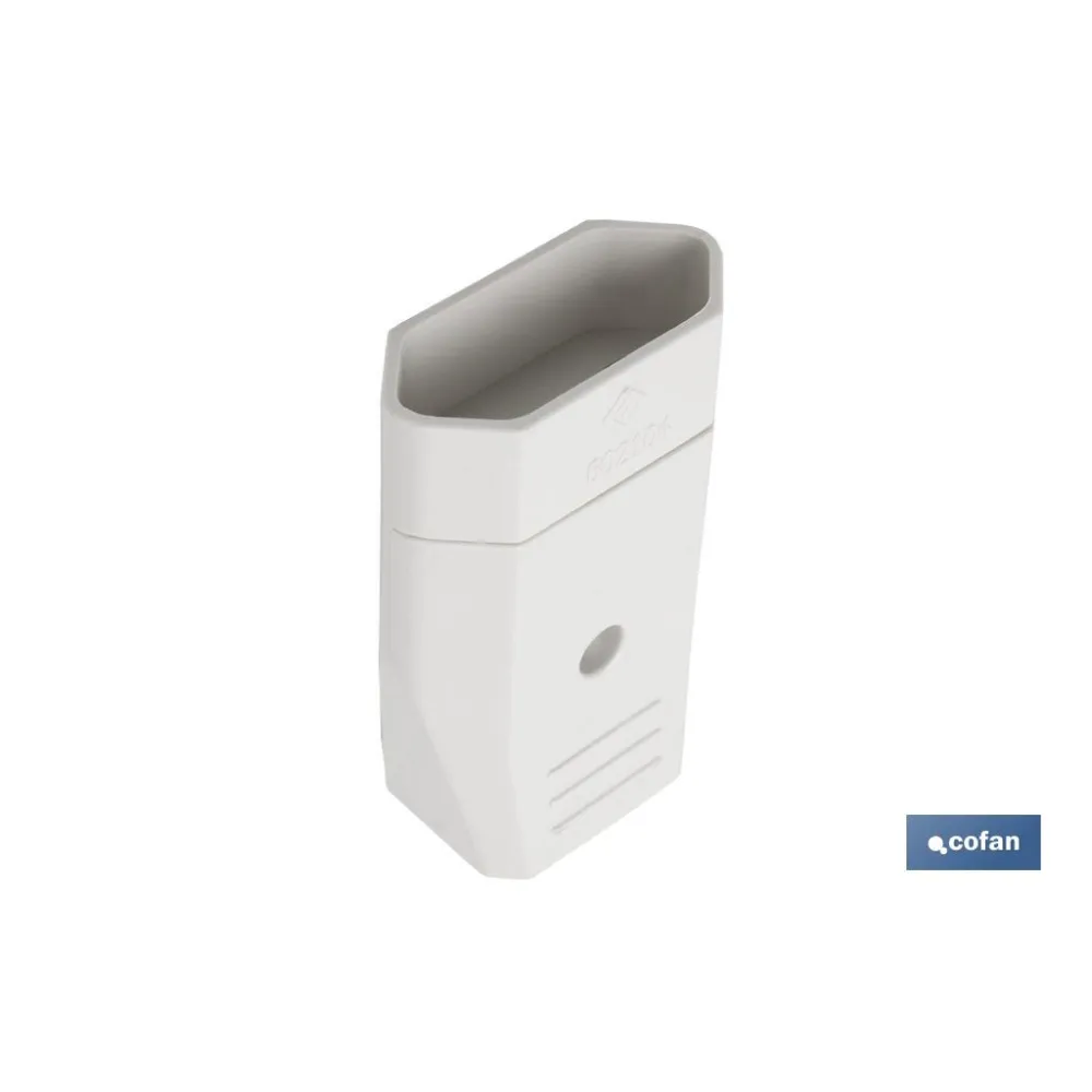 Comprar BASE ENCHUFE BIPOLAR AEREA BLANCA ( Cofan | almacendeferreteriacor.es