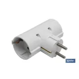 Comprar ADAPTADOR SCHUKO 2 VIAS (16A-250V)  Cofan | almacendeferreteriacor.es