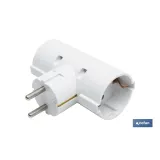 Comprar ADAPTADOR SCHUKO 2 VIAS (16A-250V)  Cofan | almacendeferreteriacor.es