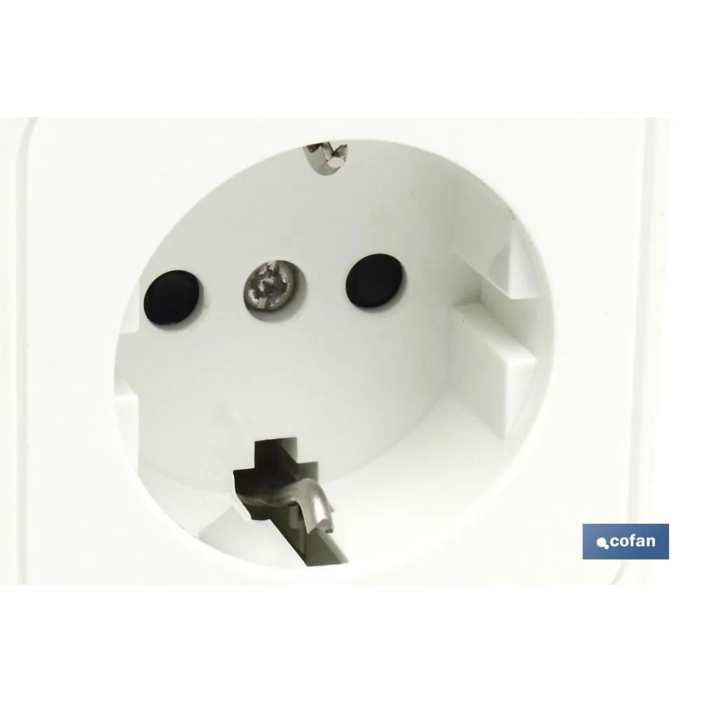 Comprar BASE CUADRADA SUPERFICIE +T.T.(16A- Cofan | almacendeferreteriacor.es