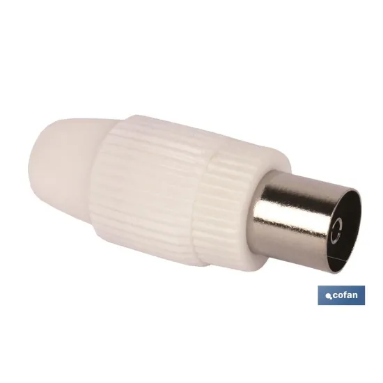Comprar CONECTOR ANTENA HEMBRA RECTO (9,5MM Cofan | almacendeferreteriacor.es