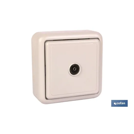 Comprar BASE ANTENA 1 TOMA (HEMBRA) (PACK:  Cofan | almacendeferreteriacor.es