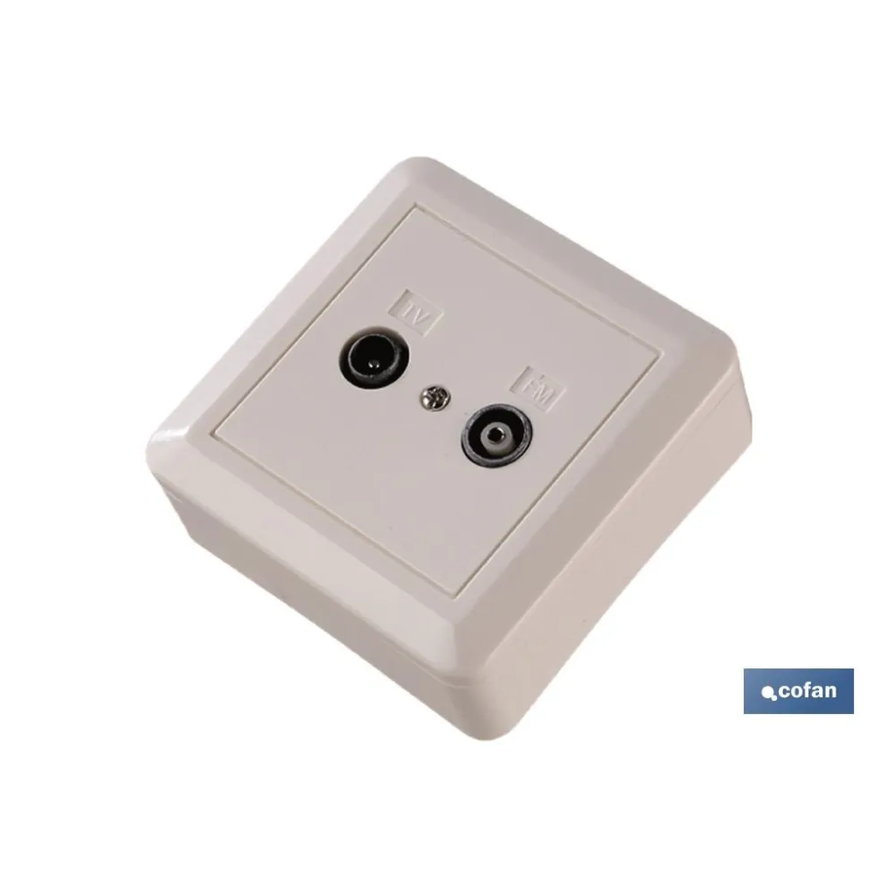 Comprar BASE 2 TOMAS ANTENA SUPERFICIE MACH Cofan | almacendeferreteriacor.es