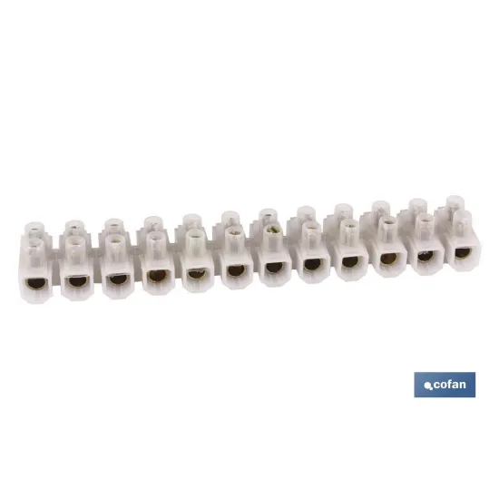 Comprar REGLETA CONEXIÓN BLANCA (10MM) (PAC Cofan | almacendeferreteriacor.es