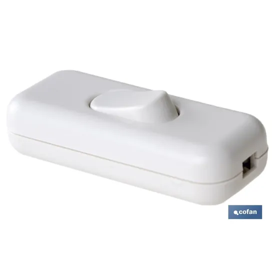 Comprar INTERRUPTOR AEREO BLANCO (4A-250V)  Cofan | almacendeferreteriacor.es