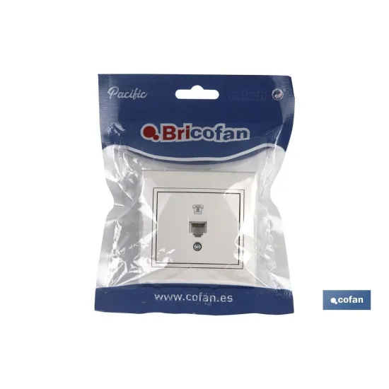 Comprar BASE TELEFONO EMPOTRAR BLANCA MODEL Cofan | almacendeferreteriacor.es