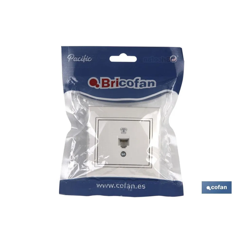 Comprar BASE TELEFONO EMPOTRAR BLANCA MODEL Cofan | almacendeferreteriacor.es