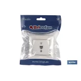 Comprar BASE TELEFONO EMPOTRAR BLANCA MODEL Cofan | almacendeferreteriacor.es