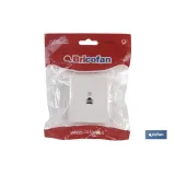 Comprar BASE TELEFONO RJ11 SUPERFICIE BLANC Cofan | almacendeferreteriacor.es