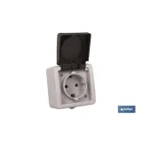 Comprar BASE ENCHUFE ESTANCO IP44 (PACK: 1  Cofan | almacendeferreteriacor.es