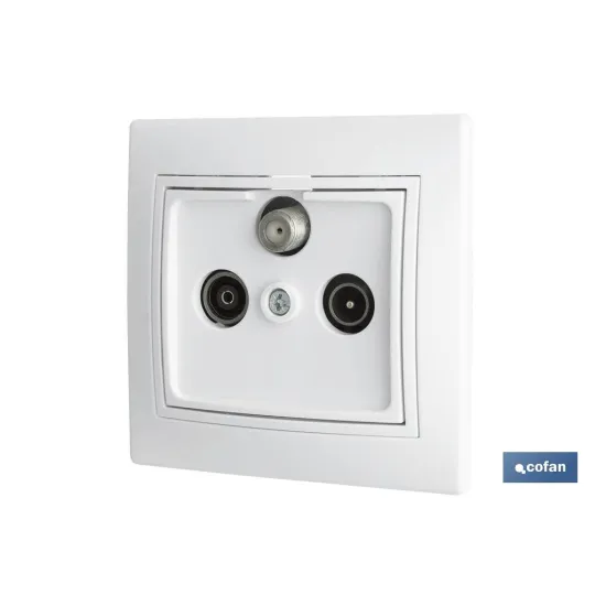 Comprar TOMA FINAL TV-SATÉLITE-RADIO MODELO Cofan | almacendeferreteriacor.es