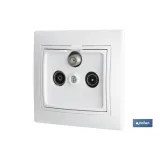 Comprar TOMA FINAL TV-SATÉLITE-RADIO MODELO Cofan | almacendeferreteriacor.es
