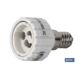 Comprar PORTALAMPARAS ADAPTADOR E14 - GU10  Cofan | almacendeferreteriacor.es