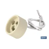 Comprar PORTALÁMPARAS CERÁMICA 2A250V CON C Cofan | almacendeferreteriacor.es