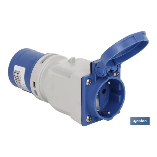 Comprar ADAPTADOR INDUSTRIAL CLAVIJA-BASE S Cofan | almacendeferreteriacor.es