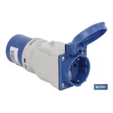 Comprar ADAPTADOR INDUSTRIAL CLAVIJA-BASE S Cofan | almacendeferreteriacor.es
