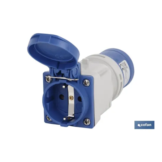 Comprar ADAPTADOR INDUSTRIAL CLAVIJA-BASE S Cofan | almacendeferreteriacor.es