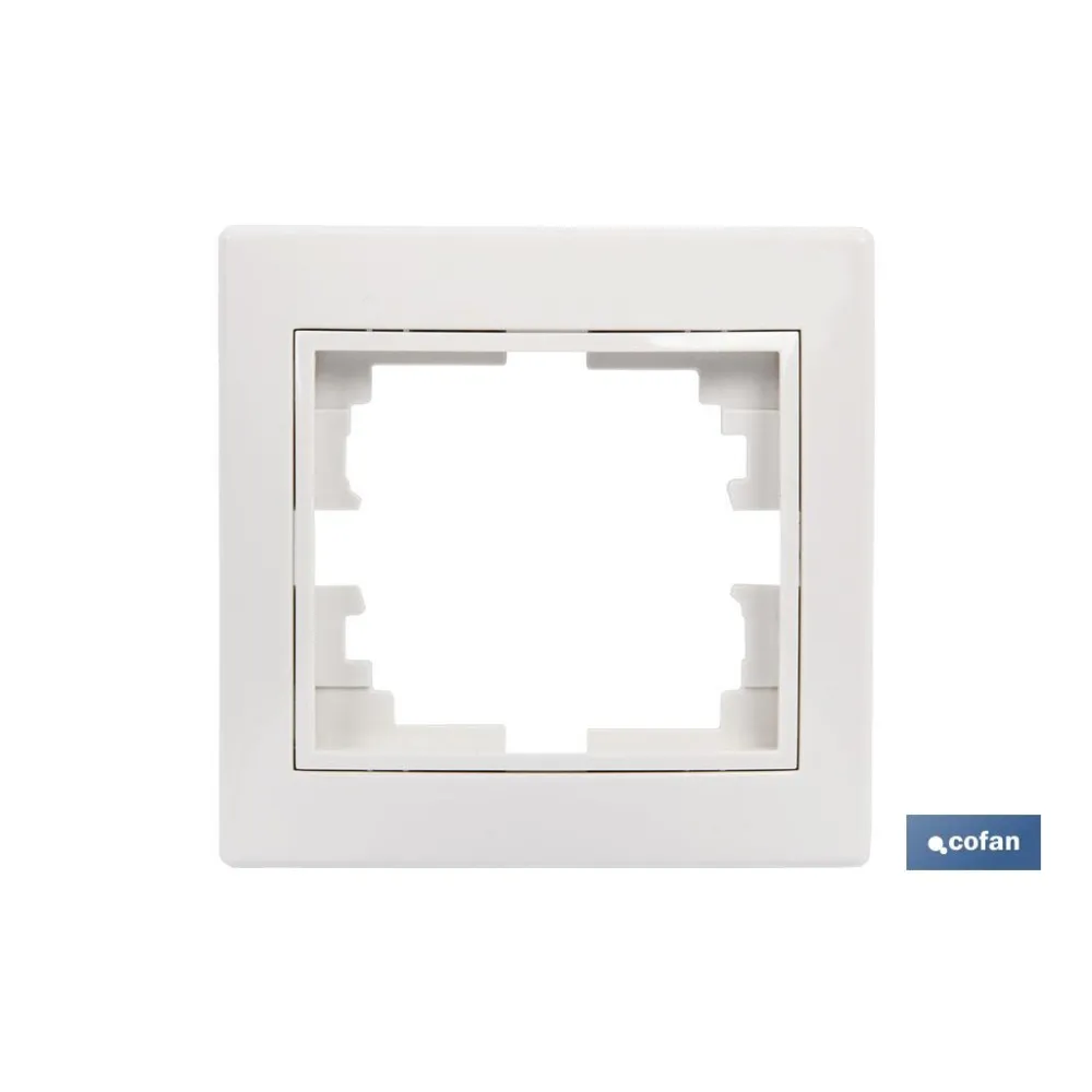 Comprar MARCO 1 ELEMENTO BLANCO MODELO PACI Cofan | almacendeferreteriacor.es