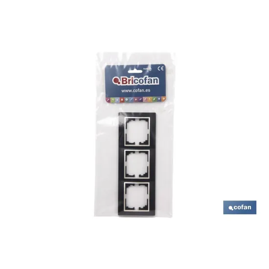 Comprar MARCO 3 ELEMENTOS HORIZONTAL BLANCO Cofan | almacendeferreteriacor.es