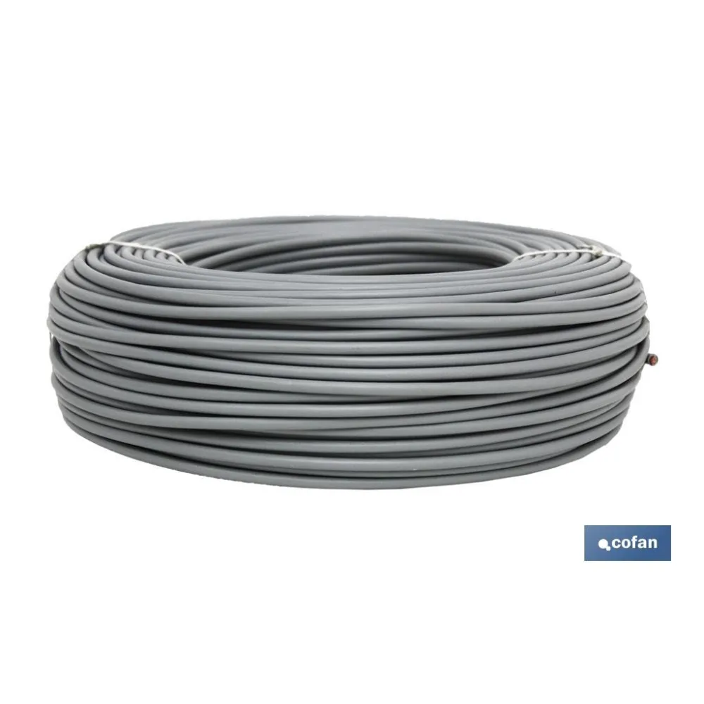 Comprar ROLLO CABLE H07V-K 1X1,5MM2 GRIS (1 Cofan | almacendeferreteriacor.es