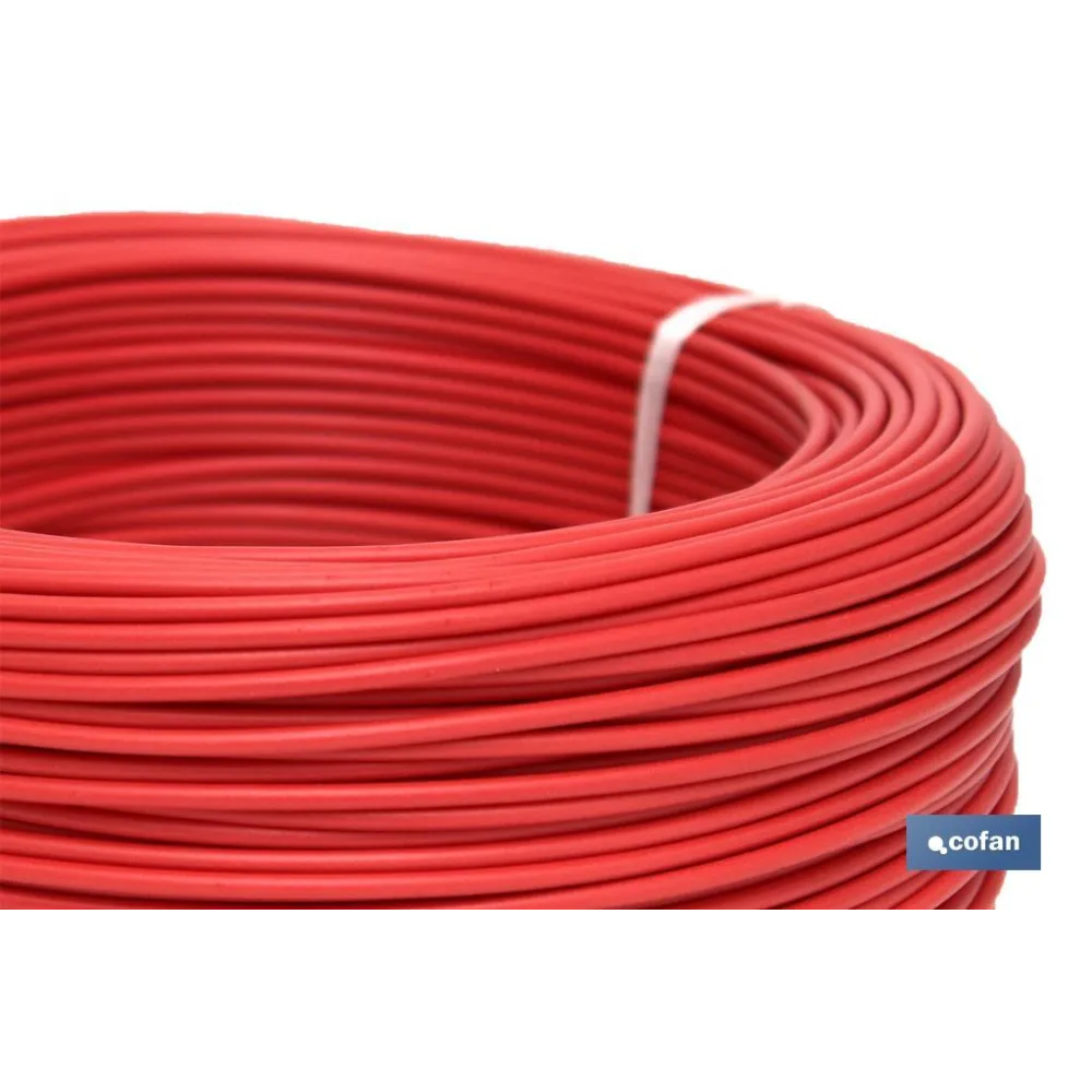 Comprar ROLLO CABLE H07V-K 1X1,5MM2 ROJO (1 Cofan | almacendeferreteriacor.es