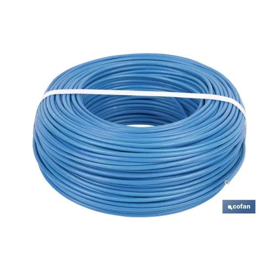 Comprar ROLLO CABLE H07V-K 1X4MM2 AZUL (100 Cofan | almacendeferreteriacor.es