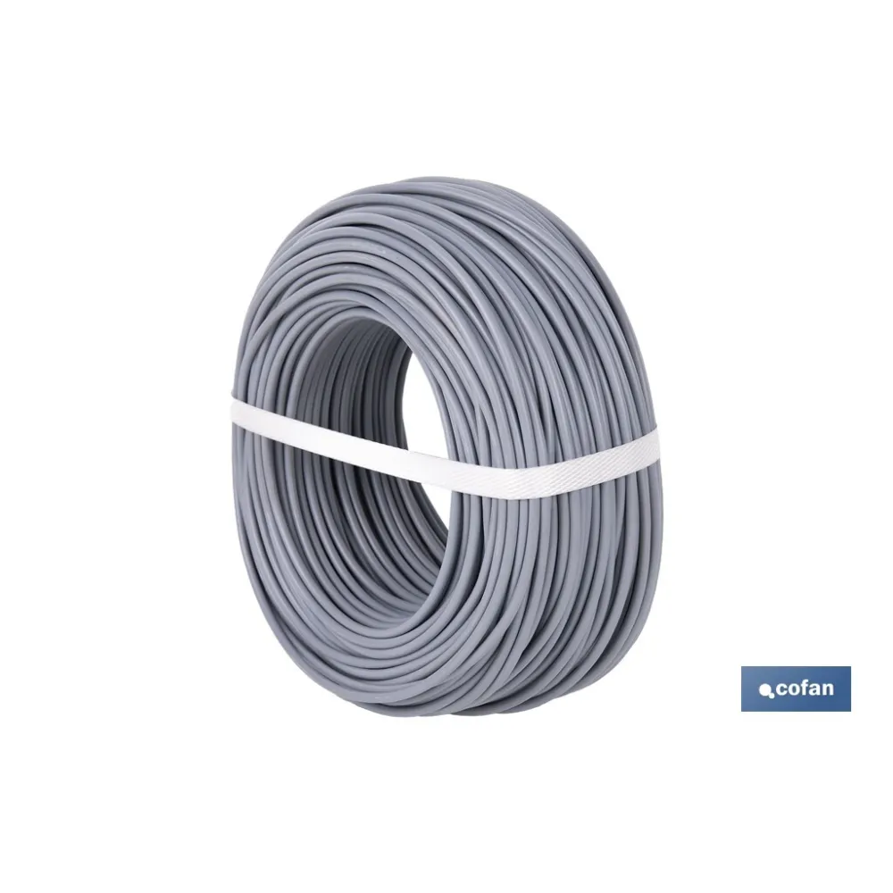 Comprar ROLLO CABLE H07V-K 1X4MM2 GRIS (100 Cofan | almacendeferreteriacor.es