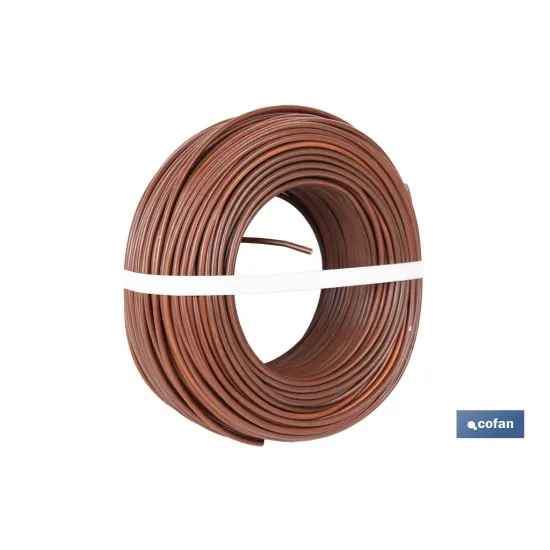 Comprar ROLLO CABLE H07V-K 1X4MM2 MARRÓN (1 Cofan | almacendeferreteriacor.es