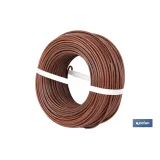 Comprar ROLLO CABLE H07V-K 1X4MM2 MARRÓN (1 Cofan | almacendeferreteriacor.es