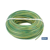 Comprar ROLLO CABLE H07V-K 1X4MM2 AMAR/VERD Cofan | almacendeferreteriacor.es