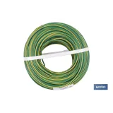Comprar ROLLO CABLE H07V-K 1X4MM2 AMAR/VERD Cofan | almacendeferreteriacor.es