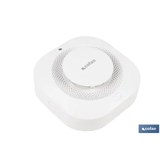 Comprar SENSOR DE HUMO WIFI (PACK: 1 UDS) Cofan | almacendeferreteriacor.es