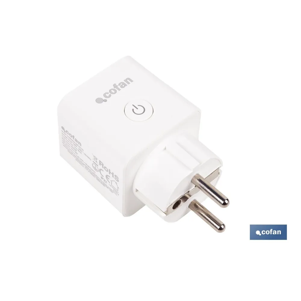 Comprar ENCHUFE INTELIGENTE WIFI (PACK: 1 U Cofan | almacendeferreteriacor.es
