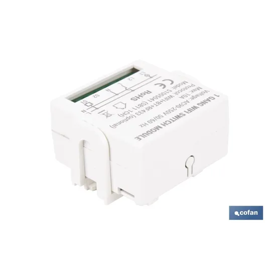 Comprar RELÈ DE 1 INTERRUPTOR WIFI (PACK: 1 Cofan | almacendeferreteriacor.es