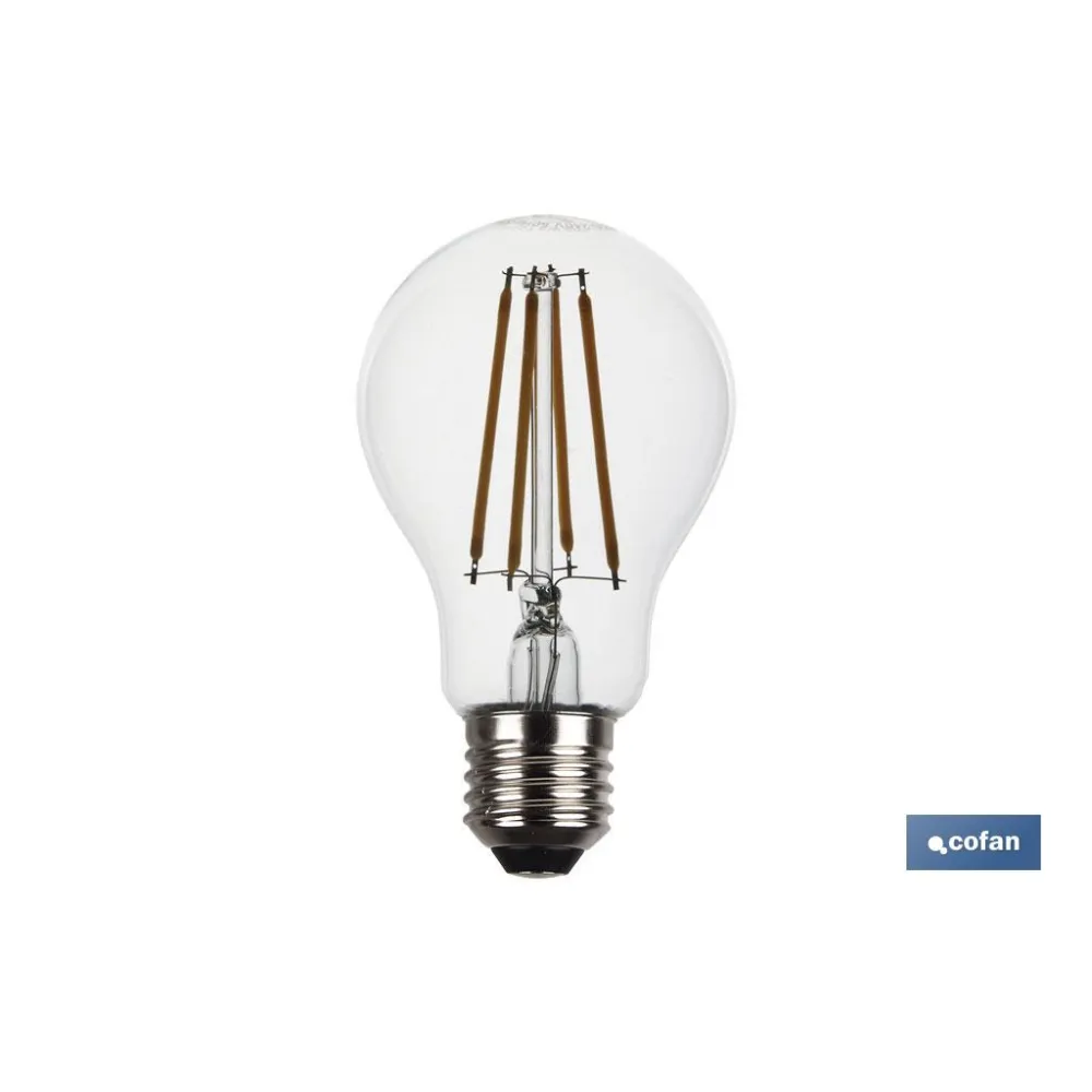 Comprar BOMBILLA LED CLASIC FILAMENTO E27 7 Cofan | almacendeferreteriacor.es