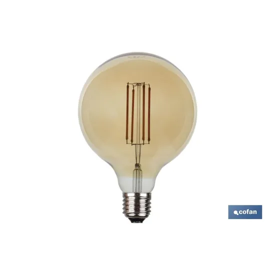 Comprar BOMBILLA LED GLOBO ORO E27 4W 280LM Cofan | almacendeferreteriacor.es
