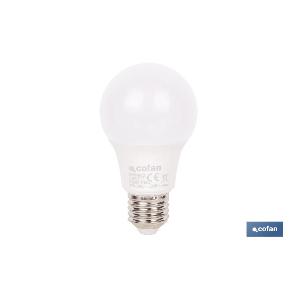 Comprar BOMBILLA LED CLASSIC E27 4.9 W 470  Cofan | almacendeferreteriacor.es