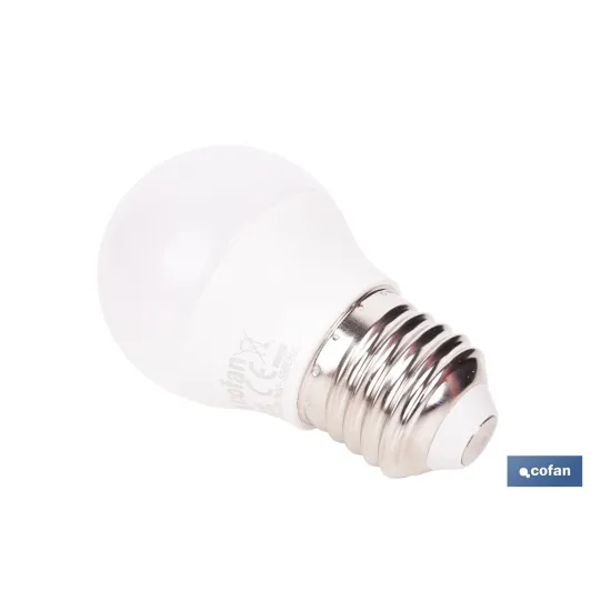 Comprar BOMBILLA LED ESFÉRICA E27 6.5 W 806 Cofan | almacendeferreteriacor.es