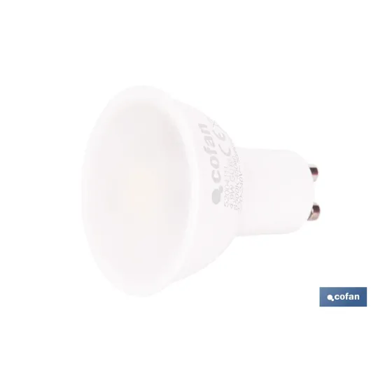 Comprar BOMBILLA LED GU10 4.9 W 450 LM 6500 Cofan | almacendeferreteriacor.es