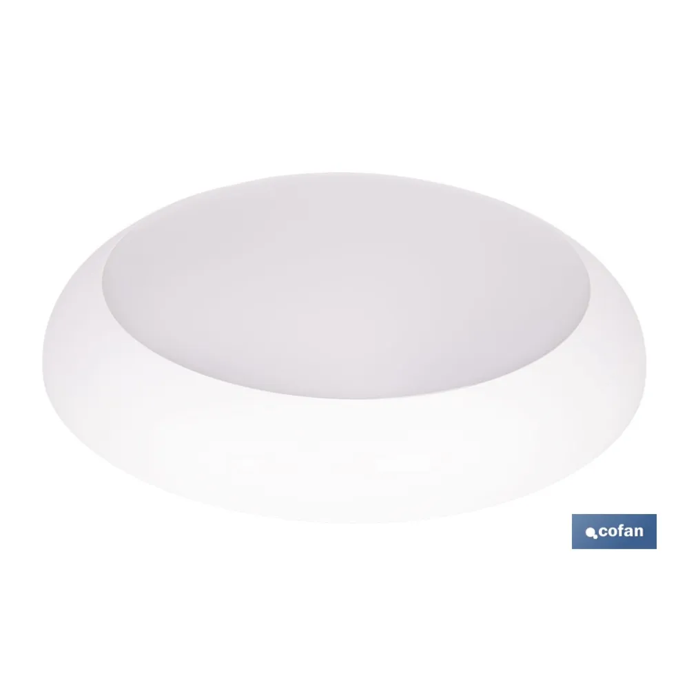 Comprar PLAFÓN LED 20 W IP65 2400 LM 3 CCT  Cofan | almacendeferreteriacor.es