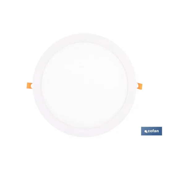 Comprar DOWNLIGHT EMPOTRABLE BLANCO SMD 24  Cofan | almacendeferreteriacor.es