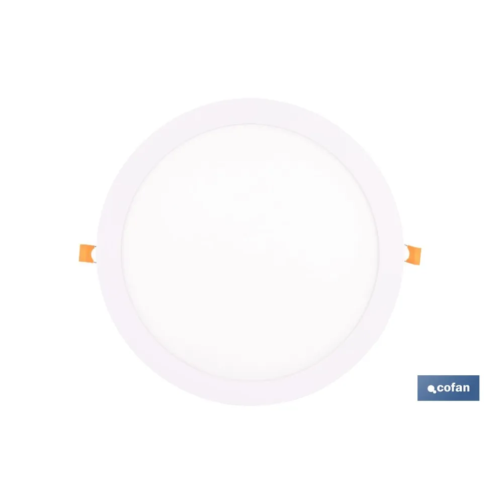 Comprar DOWNLIGHT EMPOTRABLE BLANCO SMD 24  Cofan | almacendeferreteriacor.es