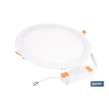 Comprar DOWNLIGHT EMPOTRABLE BLANCO SMD 24  Cofan | almacendeferreteriacor.es