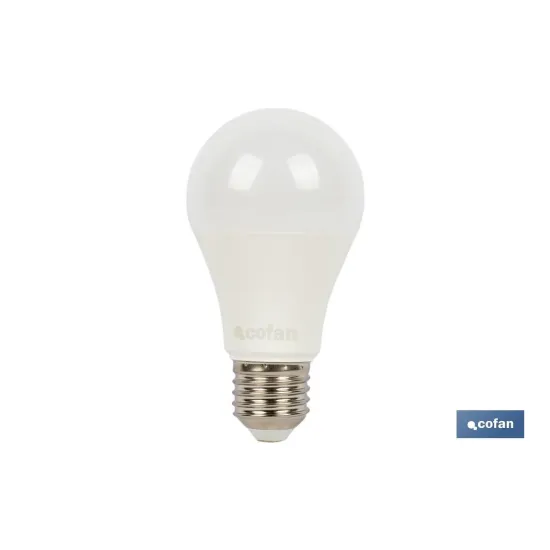 Comprar BOMBILLA CLASIC SENSOR LUZ E27 9.5W Cofan | almacendeferreteriacor.es