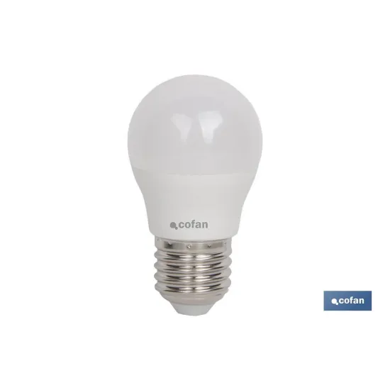 Comprar BOMBILLA LED 8 W ESFÉRICA E27 220°  Cofan | almacendeferreteriacor.es