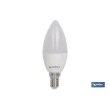 Comprar BOMBILLA LED 8W VELA E14 220º 810LM Cofan | almacendeferreteriacor.es
