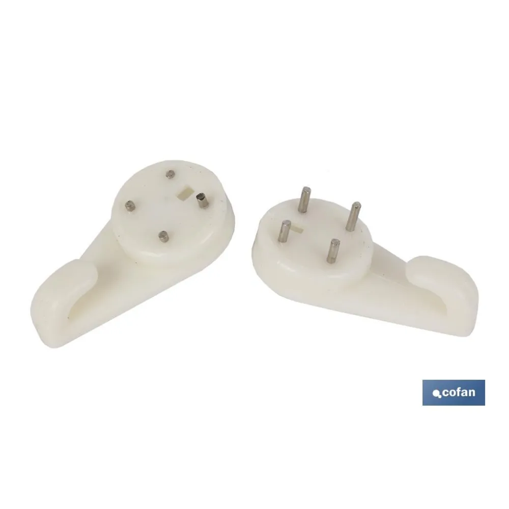 Comprar BLÍSTER DE 2 UDS. CUELGACUADROS 30  Cofan | almacendeferreteriacor.es