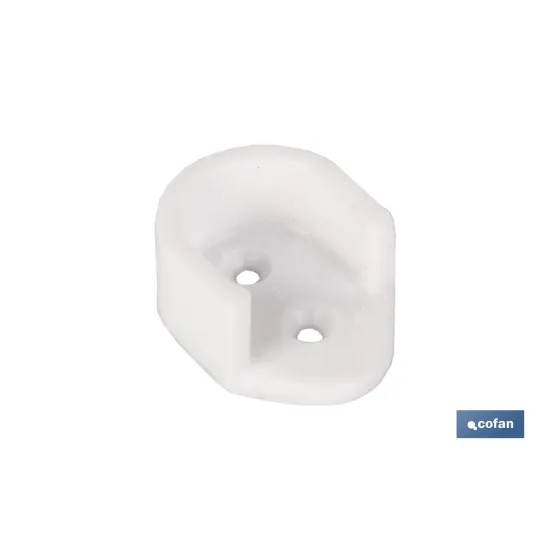 Comprar BL 2 UDS SOPORTE BARRA ARMARIO MARR Cofan | almacendeferreteriacor.es