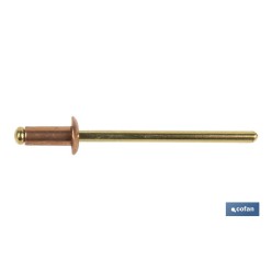 REMACHE COBRE-BRONCE 4 X 6 MM
