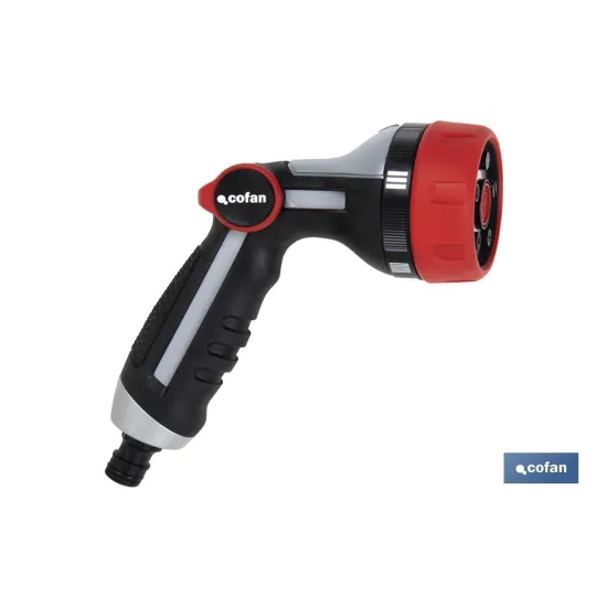 Comprar PISTOLA DE RIEGO CON CONTROL DE CAU Cofan | almacendeferreteriacor.es